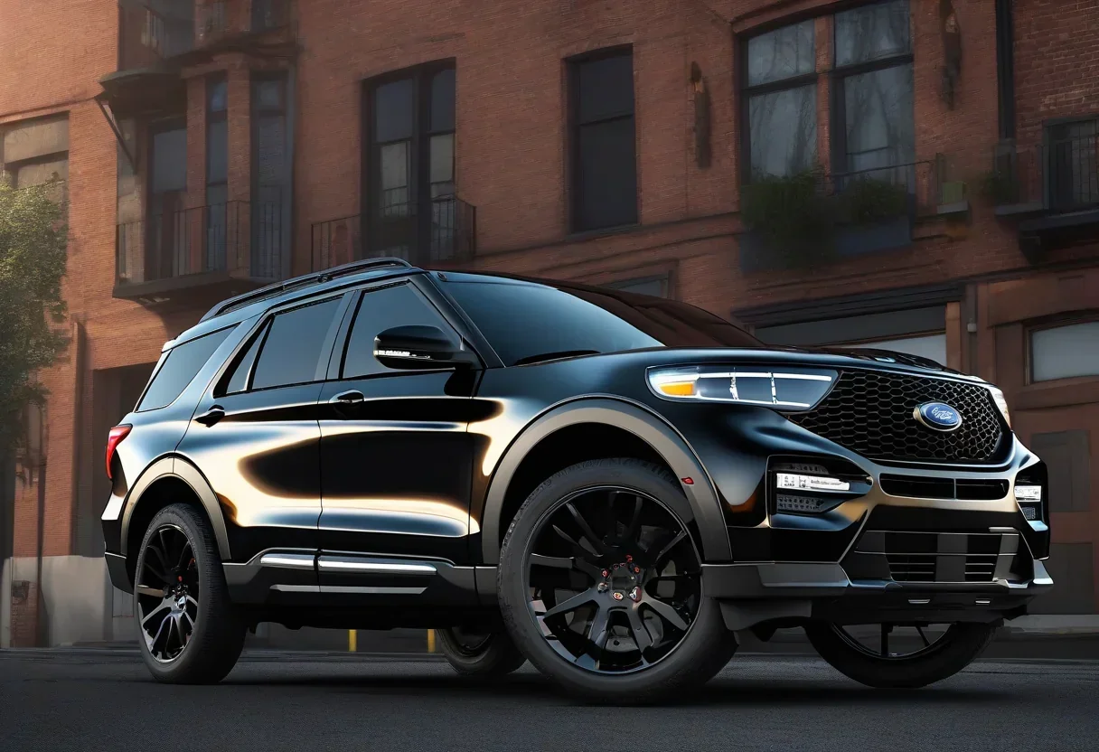 2027 Ford Explorer ST Unleashes Its Dark Side with Sinister Package