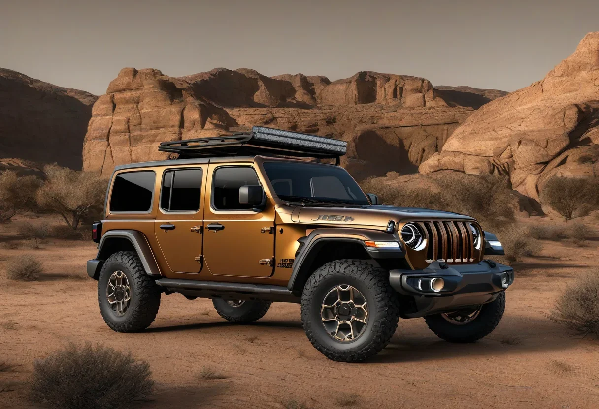 2027 Jeep Wrangler Laredo Returns with Bronze Wheels and Brown Leather