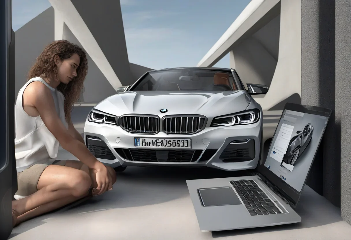 A person using the BMW configurator plugin on ChatGPT.
