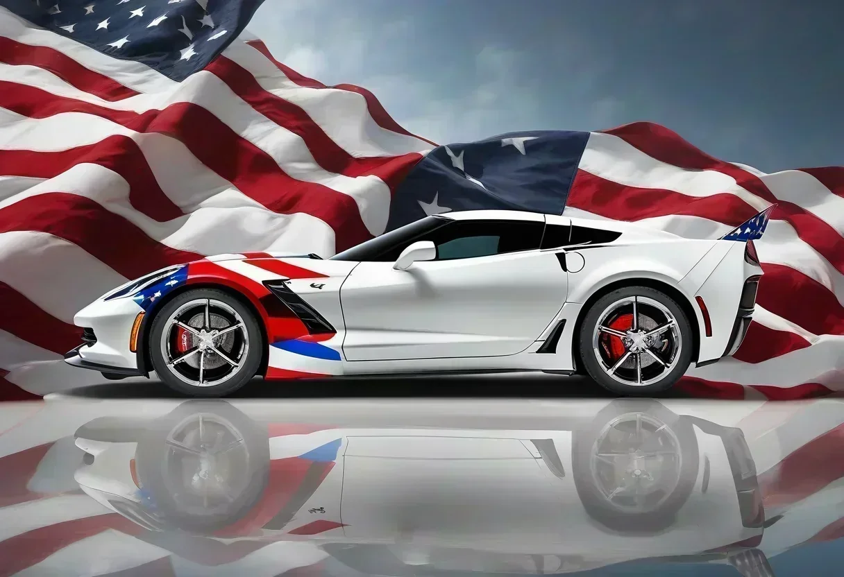 Chevy's Patriotic Corvette Fails to Spark Bidding Frenzy, Sells for $89,400