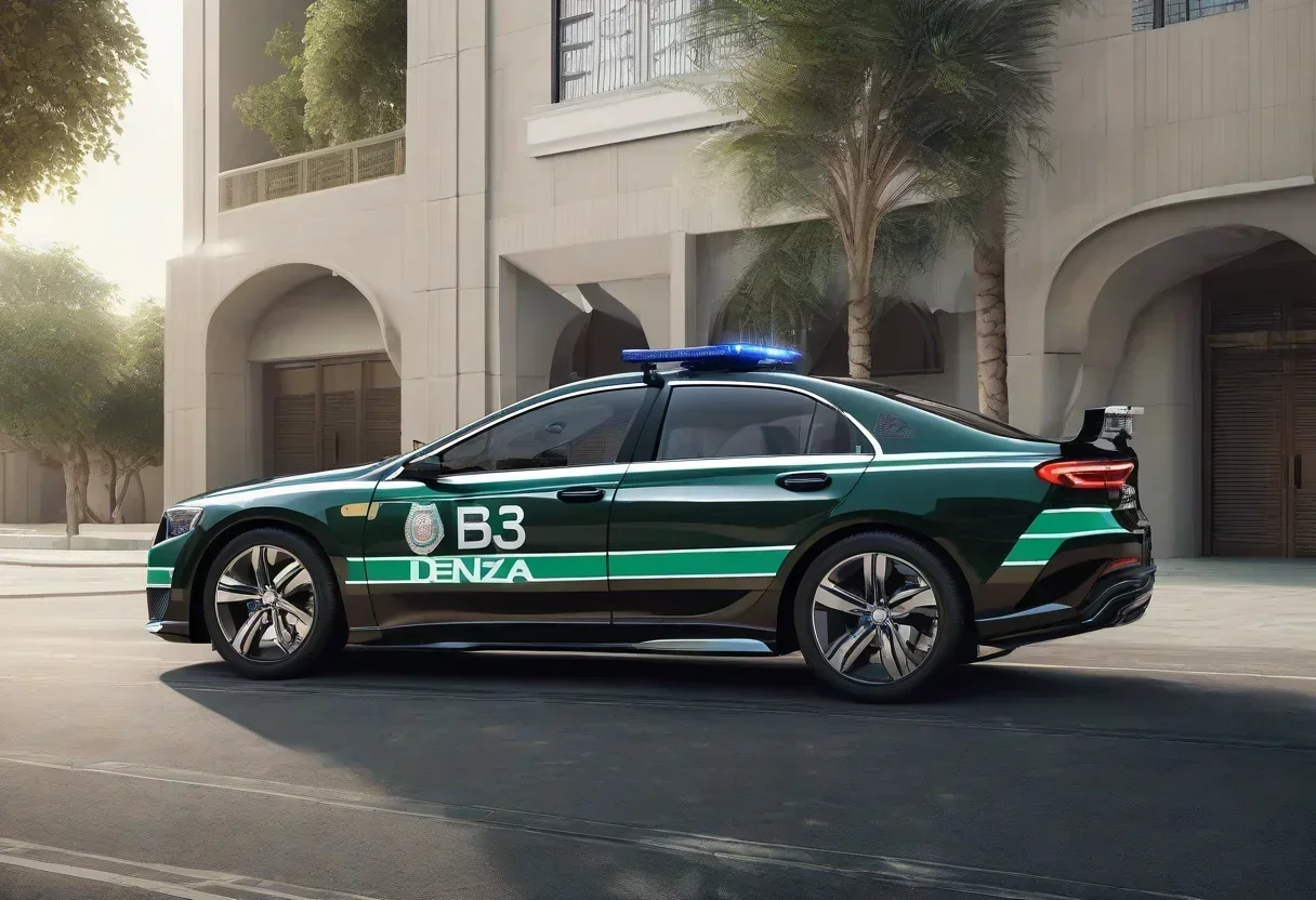 Dubai Police Adds Denza B8 Plug-in Hybrid to Fleet