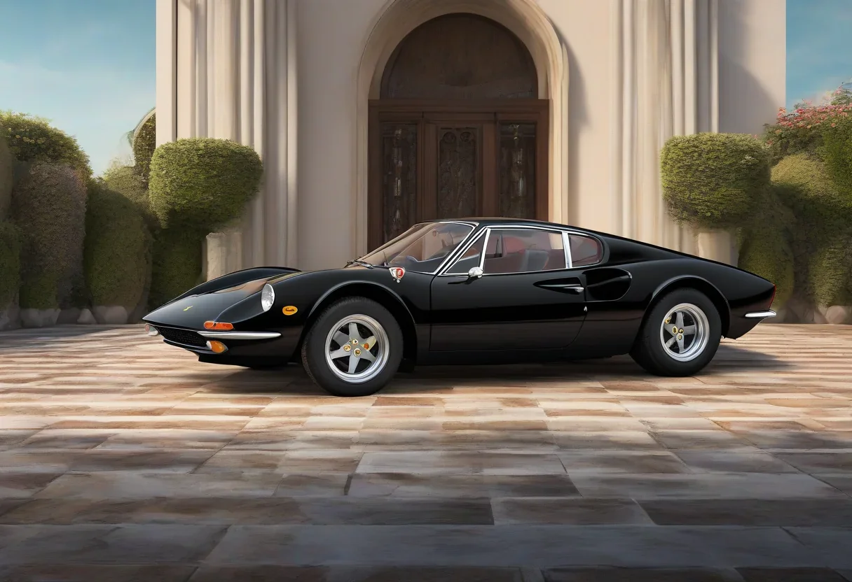 Ferrari's Dino 246 GTS Sells for Over $800,000 Despite V8 Swap