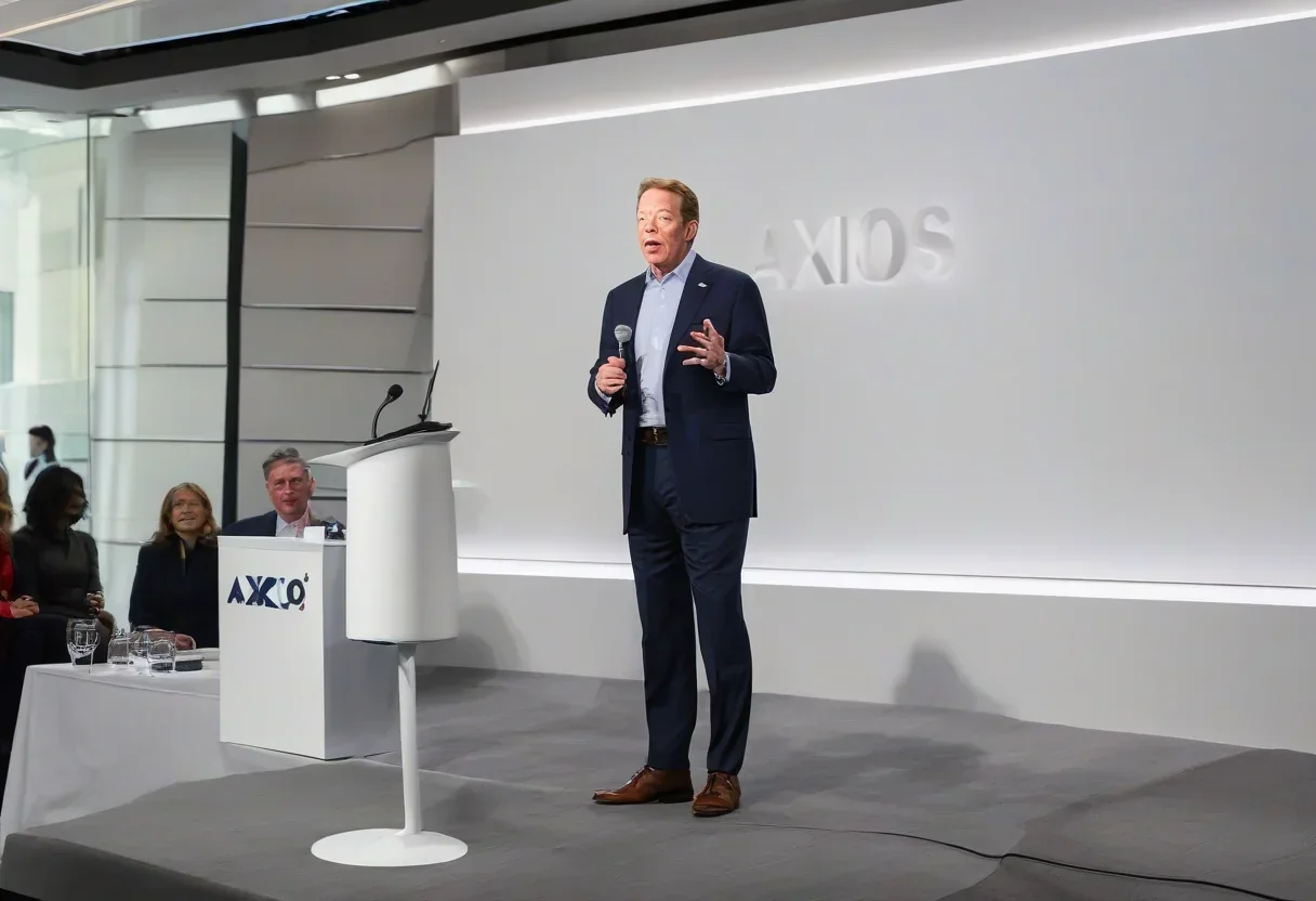 Bill Ford speaking at an Axios event in Washington, D.C.