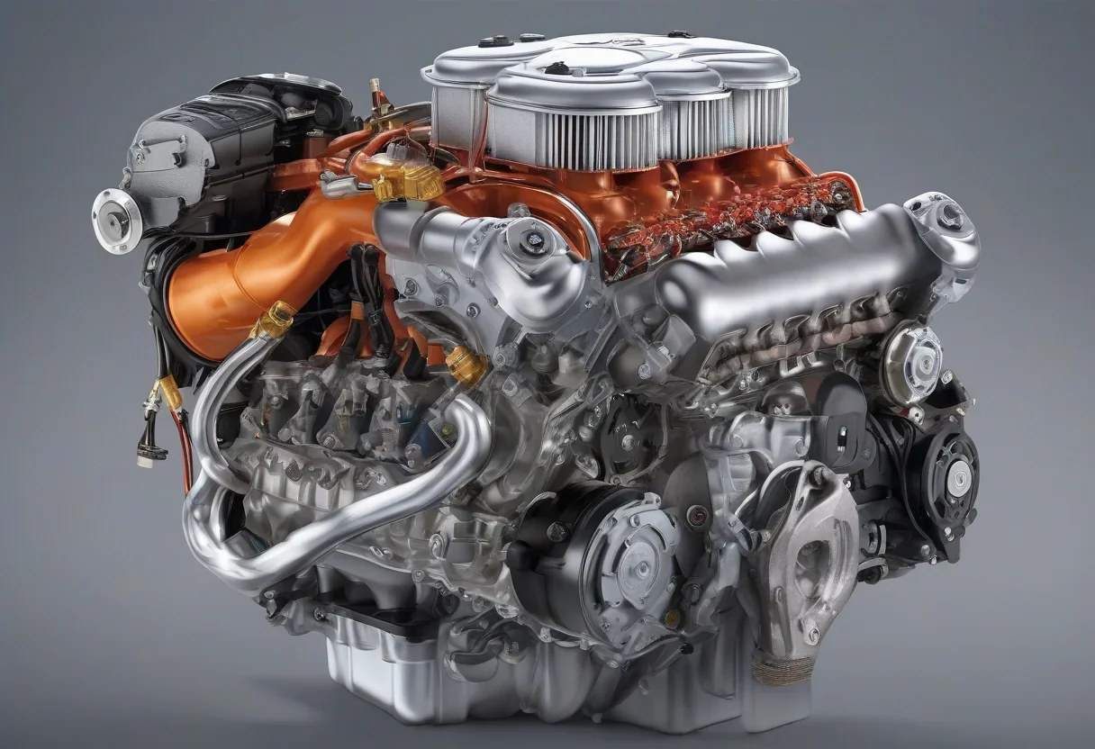 Horse Powertrain D20 Methanol engine with axial-flux motors and high-energy ignition system