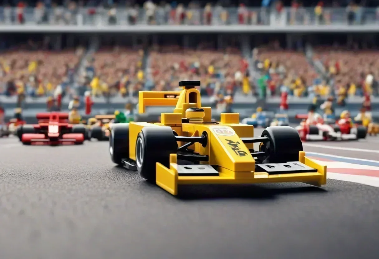 Lego F1 Minicars Return to the Grid with a Bigger, Faster Parade