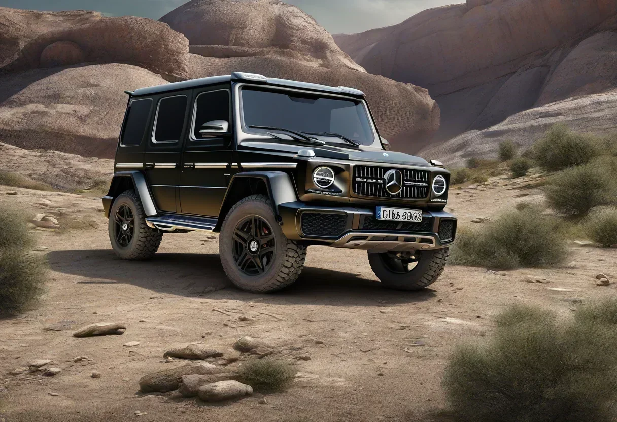 Mercedes-Benz baby G-Class, a smaller and more rugged SUV with a bold design