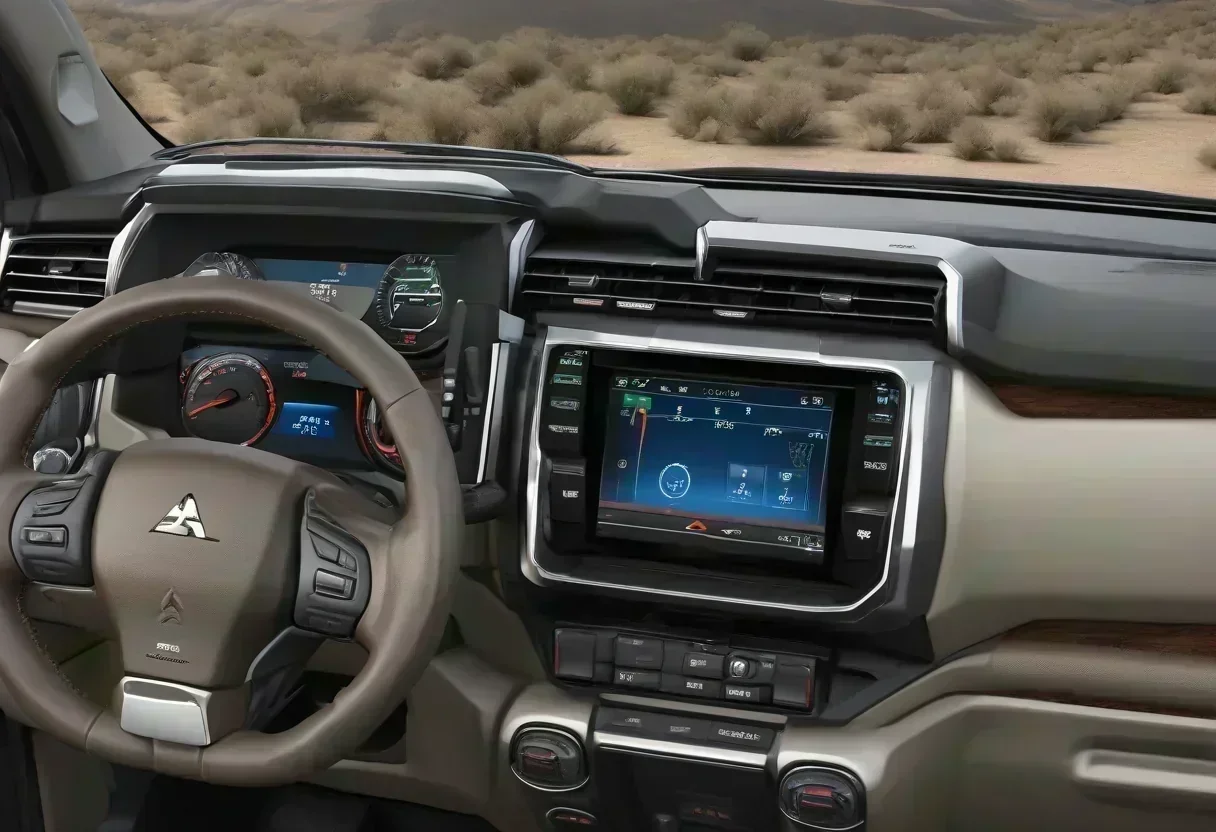Mitsubishi's New Pajero Teaser Reveals a Modern Take on the Classic Off-Road Gauge Cluster