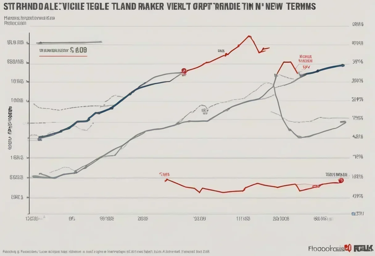 Graph showing the trend of longer loan terms in the new vehicle market