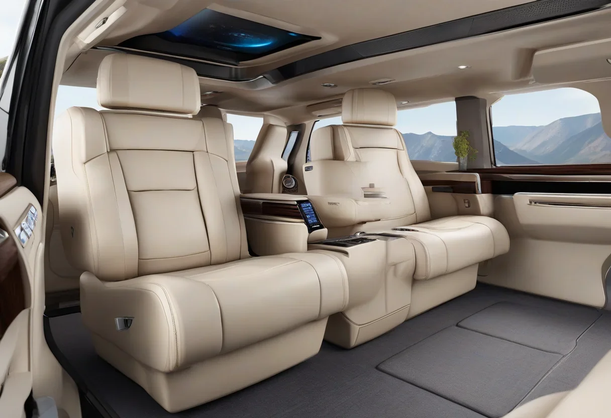 2026 Nissan Elgrand interior with Zero Gravity captain's chairs and 22-speaker Bose audio system