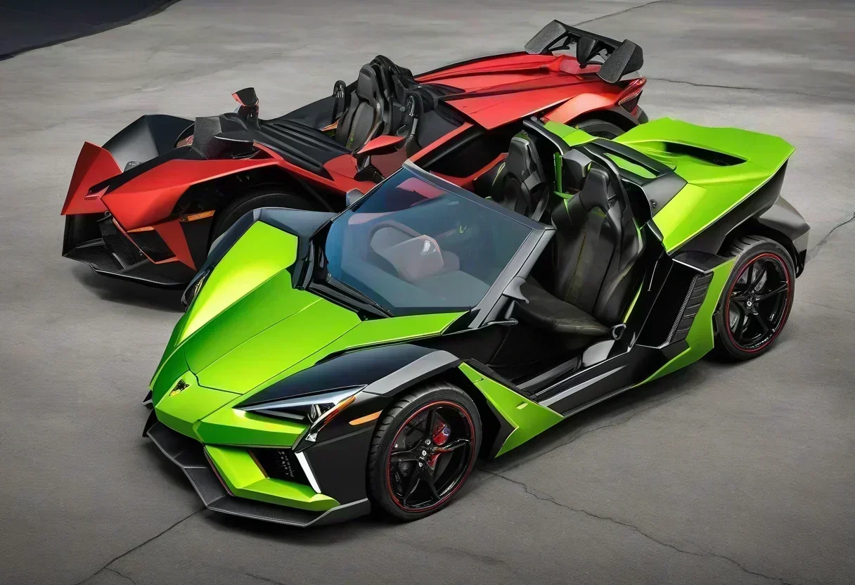 Polaris Slingshot R with Lamborghini Aventador Body Kit Falls Short at Auction