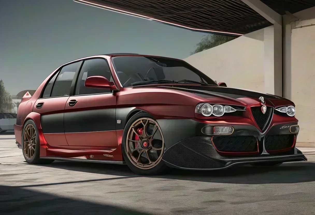 Reborn Alfa Romeo 155 Race Car Is Really A Giulia QV In Disguise