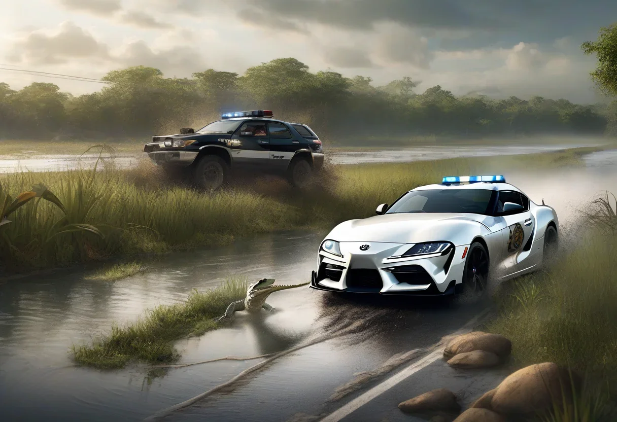 Toyota Supra Driver's Wild Ride: A Tale of DWI, Swamp Chases, and an Unlikely Hero