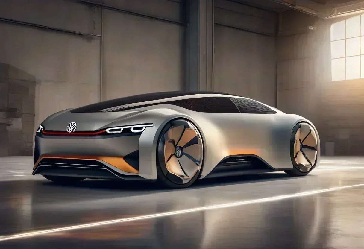 Volkswagen ID.DIN T14 Concept: A Sinister-Looking Supercar