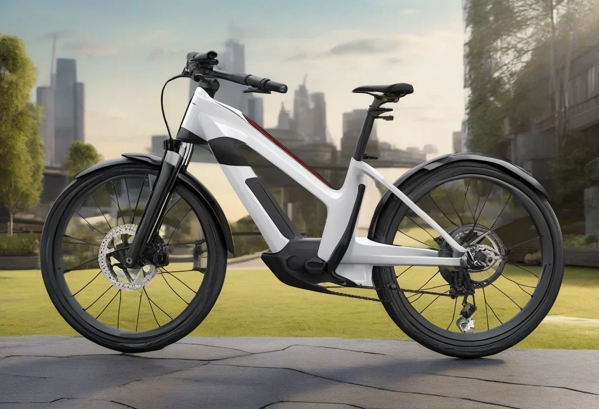 Volkswagen's new e-bike with advanced safety technology